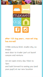 Mobile Screenshot of maxwelldog.com